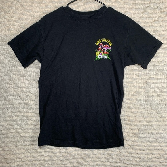 BOXSET MENS MEDIUM CREW NECK T SHIRT DAY TRIPPER MUSHROOMS UNISEX CHEECH 100% - Picture 6 of 10